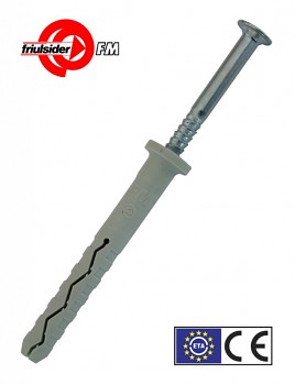 Hmoždinka natloukací TPP 627 8 x 140 nylon Friulsider