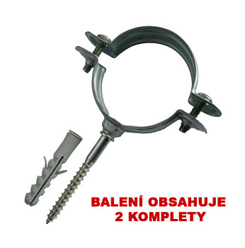 Objímka FM-RAIN 120 mm kovová kompletní Friulsider
