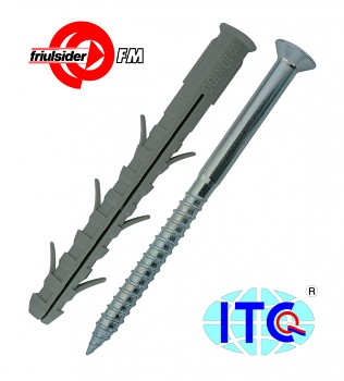 Hmoždinka rámová TUP3 8 x 80 zapuštěná hlava PZ Friulsider