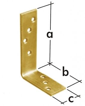 Úhelník trámový KB 1 100 x 75 x 30