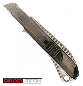 Ulamovací celokovový nůž 18 mm PROFI-TECH