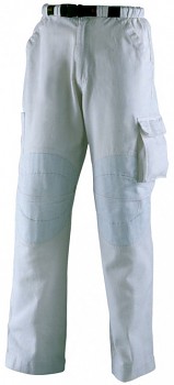 Kalhoty pracovní Tenere bílé S Kapriol 