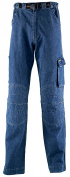 Kalhoty pracovní Tenere jeans S Kapriol 