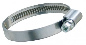Hadicová spona Clampex W2 8 - 12 mm pásek+pouzdro nerez