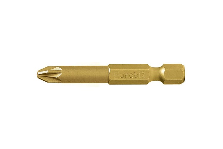 Utahovací bit PZ 3 x 50 TiN