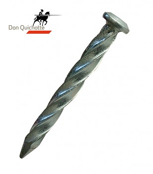 Hřebík kroucený NAS 4 x 40 zinkovaný mm Don Quichotte