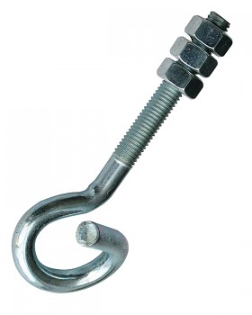 Hák houpačkový M8 x 120 mm se závitem