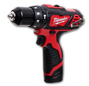 Milwaukee M12 BPD-202C Aku kompaktní příklepová vrtačka