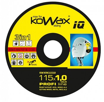 Řezný kotouč Kowax 3v1 115 x 1,0 x 22mm