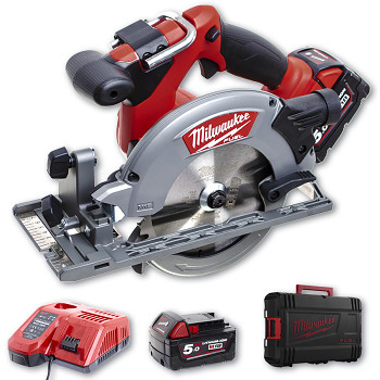 Milwaukee M18 CCS55-502X FUEL Aku kotoučová okružní pila