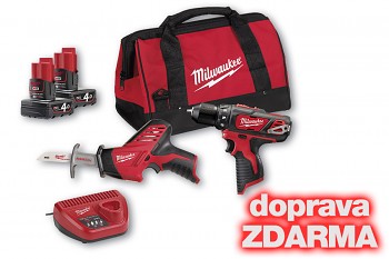 Milwaukee M12 BPP2C-402B POWERPACK