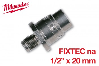 Adaptér Milwaukee FIXTEC na sklíčidlo 1/2" x 20