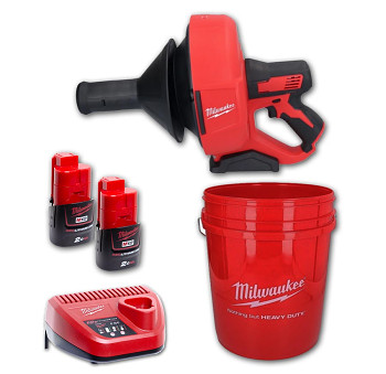 Milwaukee M12 BDC8-202C Aku čistič potrubí