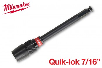 Prodloužení vrtáku Milwaukee 7/16" x 140 mm Quik-lok
