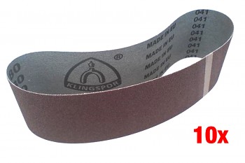 10x brusný pás 75 x 533