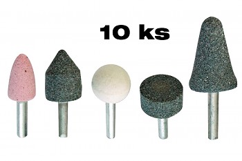 Sada 10 ks brusných tělísek