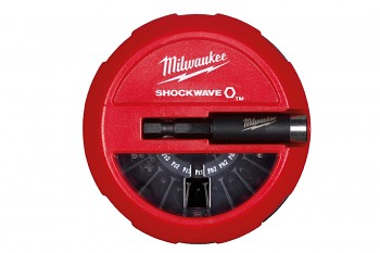 Sada 15 ks bitů Shockwave Milwaukee