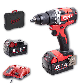 Milwaukee M18 CBLPD-502C Aku 18V příklepová vrtačka