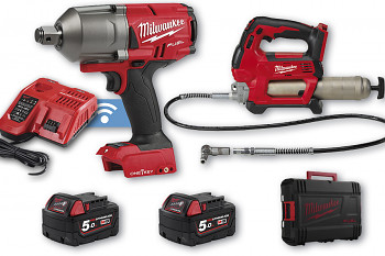 START set E4 Milwaukee M18 ONEFHIWF34 + M18 GG + 2x aku 5 Ah