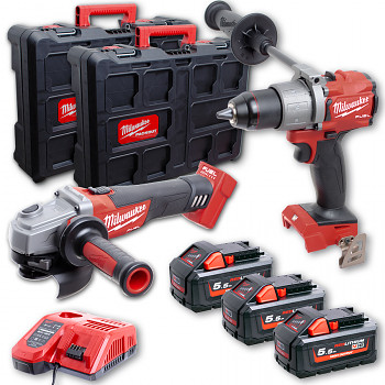 Sada aku utahováků Milwaukee M18 FPP2D2-553P Packout