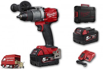 Milwaukee M18 FDD2-502X FUEL Aku 18V vrtací šroubovák