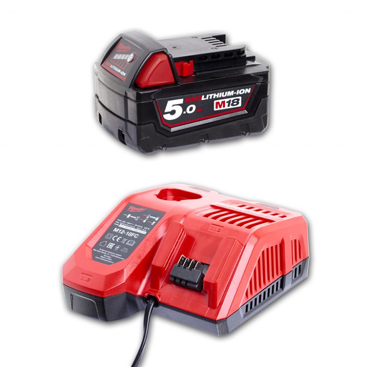 Milwaukee M18 B5 + M12-18FC Sada