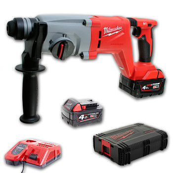 Milwaukee M18 BLHACD26-402X Aku 18V vrtací kladivo Brushless