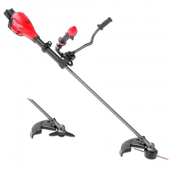 Milwaukee M18 F2BCU-0 křovinořez s rukojetí a postrojem