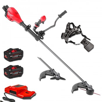 Milwaukee M18 F2BCU-122 křovinořez s rukojetí a postrojem